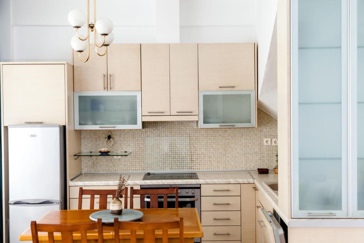 Appartamento Casa Bianca Μεζονέτα Με Θέα Στη Θάλασσα Neos Marmaras Esterno foto