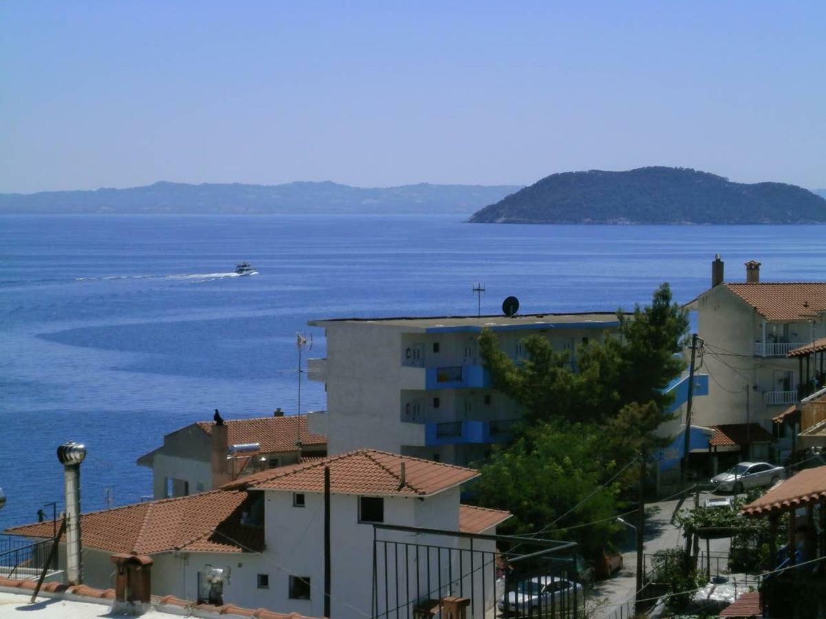 Appartamento Casa Bianca Μεζονέτα Με Θέα Στη Θάλασσα Neos Marmaras Esterno foto