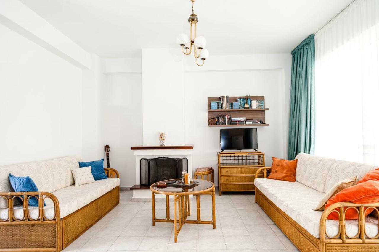 Appartamento Casa Bianca Μεζονέτα Με Θέα Στη Θάλασσα Neos Marmaras Esterno foto